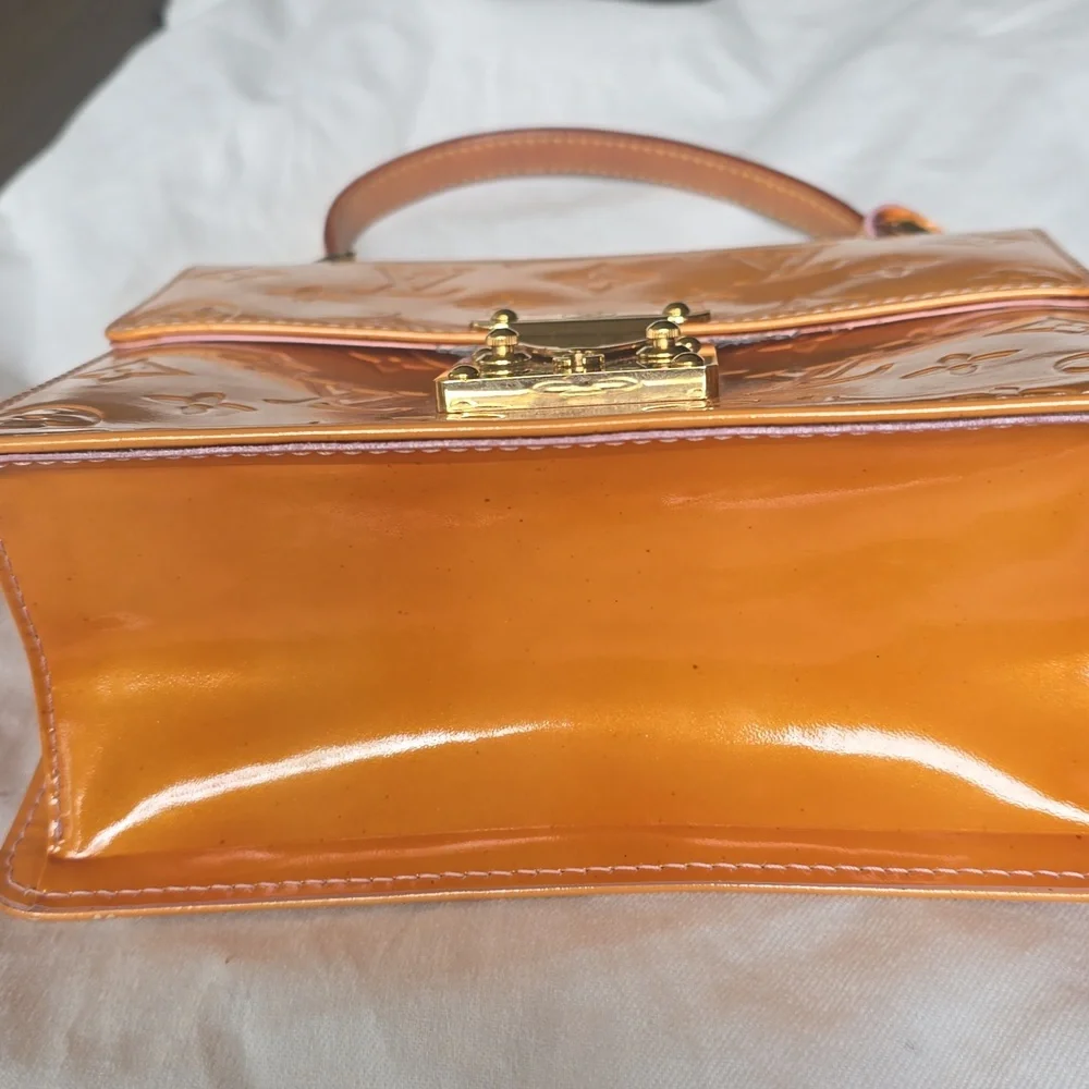 Louis Vuitton Tangerine Embossed Crossbody Bag - Picture 6 of 14